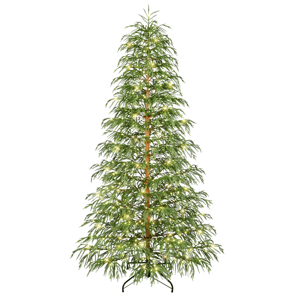 Puleo International 7.5ft. Pre-Lit LED Norfolk Fir Christmas Tree - image 