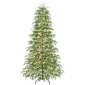 Puleo International 7.5ft. Pre-Lit LED Norfolk Fir Christmas Tree - image 1