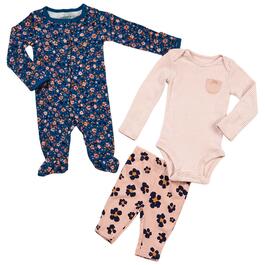 Baby Girl &#40;NB-9M&#41; My First Love by Carter's&#40;R&#41; 3pc. Pants Set