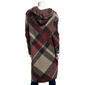 Plus Size Joseph A Long Sleeve Autumn Plaid Hooded Cardigan - image 2