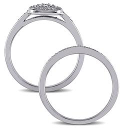Loveblooms™ 1/4ctw. Diamonds Bridal Ring Set
