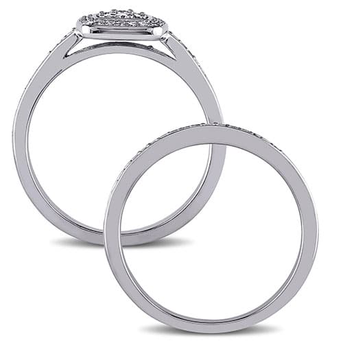 Loveblooms™ 1/4ctw. Diamonds Bridal Ring Set
