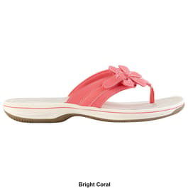 Womens Clarks® Cloudsteppers™ Brinkley Flora Flip Flops