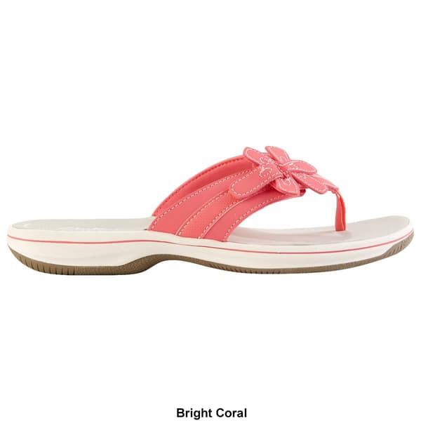 Womens Clarks® Cloudsteppers™ Brinkley Flora Flip Flops