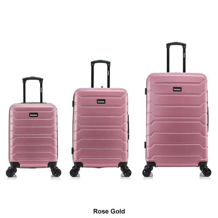 InUSA Trend Lightweight Hardside Spinner 3pc. Luggage Set