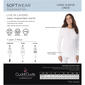 Womens Cuddl Duds® Soft Wear Long Sleeve Crew Neck - image 9