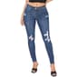 Juniors YMI&#174; Wanna Betta Butt Premium Distressed Skinny Jeans - image 2