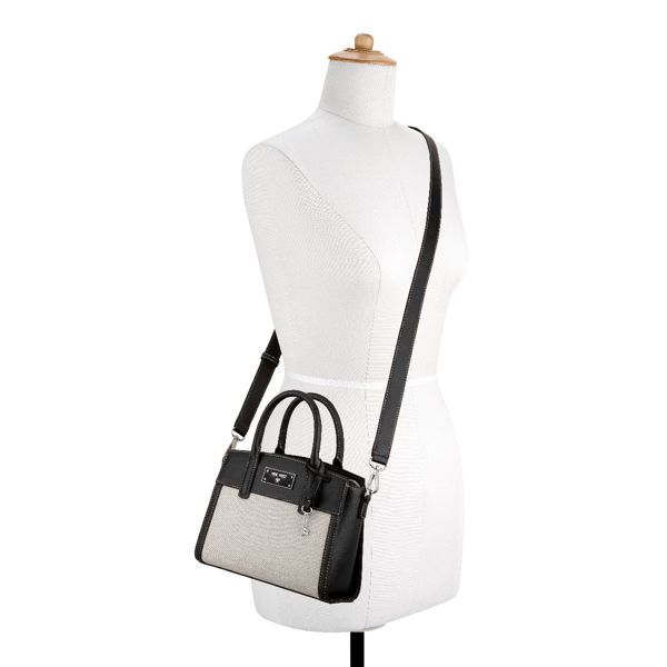 Nine West Ledger Canvas Mini Satchel $89
