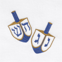 Avanti Dreidel 2pk. Hand Towel Set