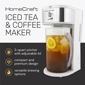 Home Craft 3qt. Café'' Ice Iced Coffee and Tea Brewing System - image 2