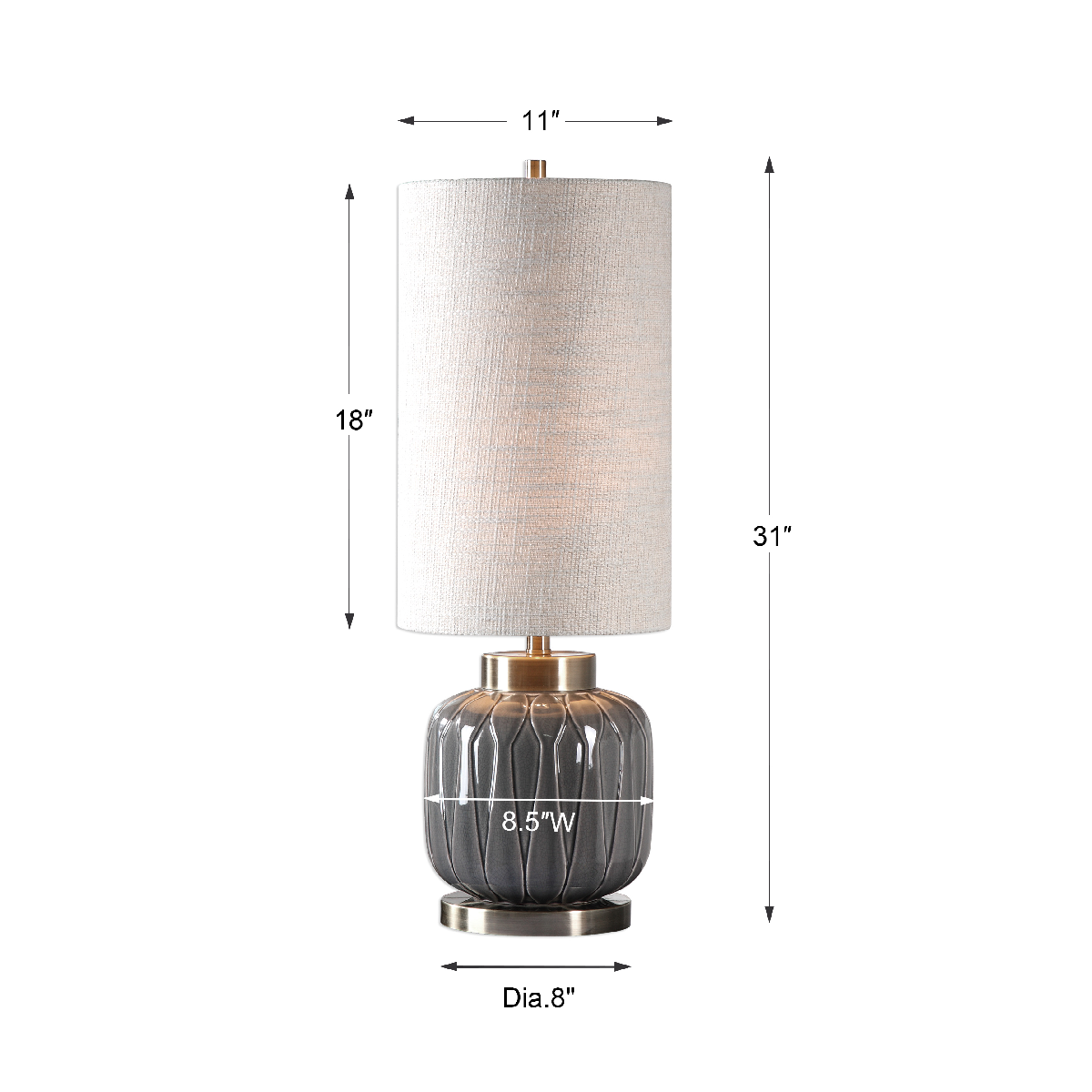 Uttermost Zahlia Buffet Lamp