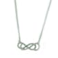 Accents by Gianni Argento Diamond Accent Infinity Necklace - image 1