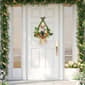 Northlight Seasonal Farmer Bunny Moss Teardrop Easter Wreath - image 3