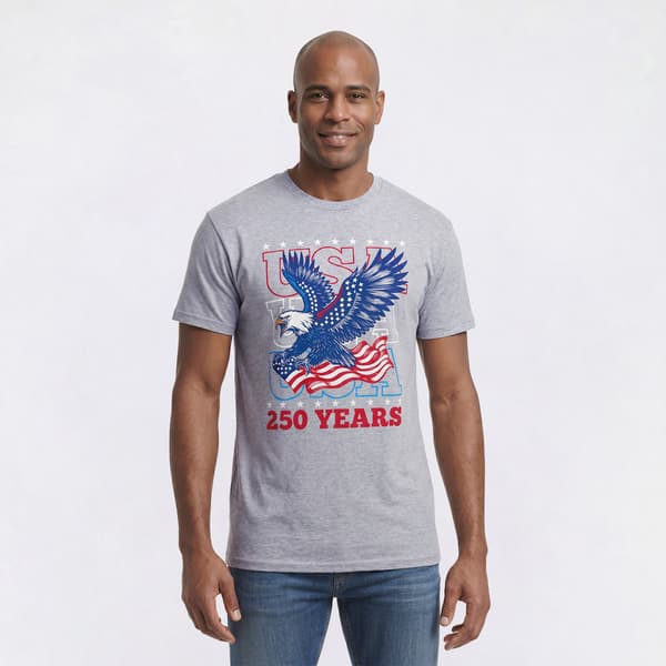 Mens Home of the Brave 250 Talon Flag Graphic Tee - image 