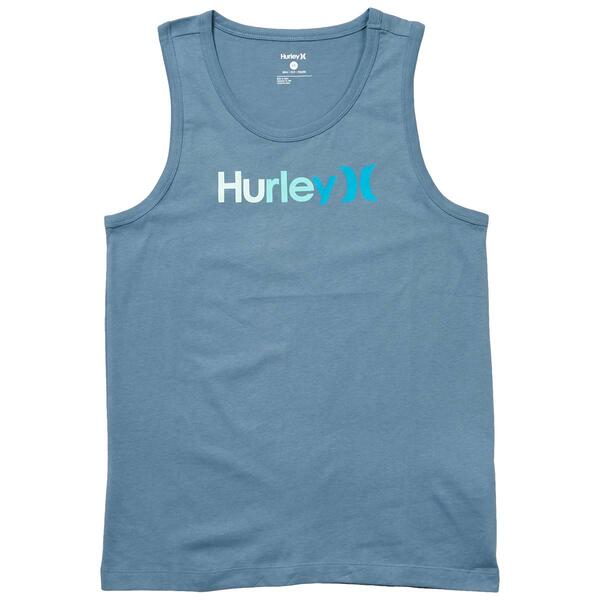 Young Mens Hurley One & Only Logo Graphic Tank Top - image 