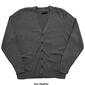 Mens Tricot V-Neck Button Cardigan w/ Pockets - image 3