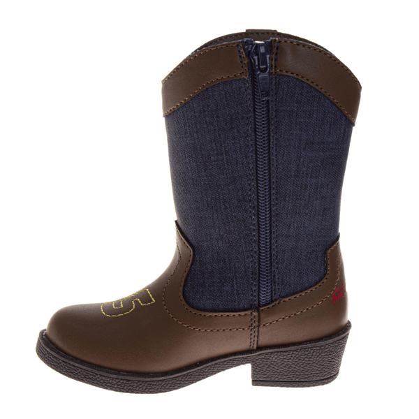 Little Boys Disney™ Cars Calf High Western Cowboy Boots