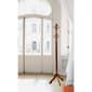 Casual Contemporary Living Solid Acacia Hall Tree Coat Rack - image 3