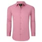 Mens Tom Baine Short Sleeve Slim Fit Bamboo Dress Shirt - Rose - image 3