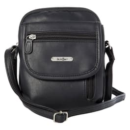 Multisac North South Zip Around Solid Crossbody - Black - One Size