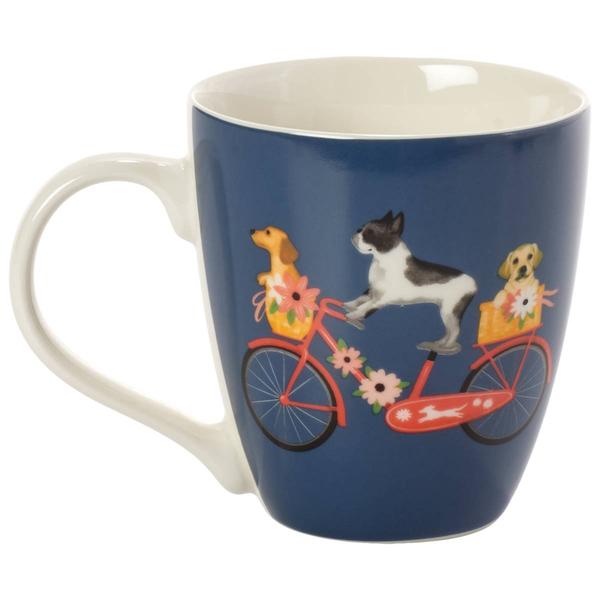 Pfaltzgraff(R)18oz Dogs On A Bike Mug - image 