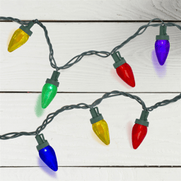 Northlight 20.25ft. Multicolor LED C7 Christmas Lights