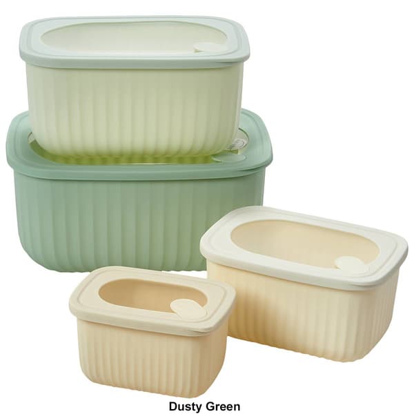 Gourmet Kitchen 4pc. Bowl Set with Lids