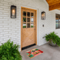 Hallmark House Holiday Outdoor Coir Doormat - image 2