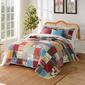Greenland Home Fashions&#8482; Renee Upcycle Quilt Set - image 2