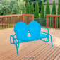 Northlight Seasonal Retro Metal Tulip Double Glider Patio Chair - image 2