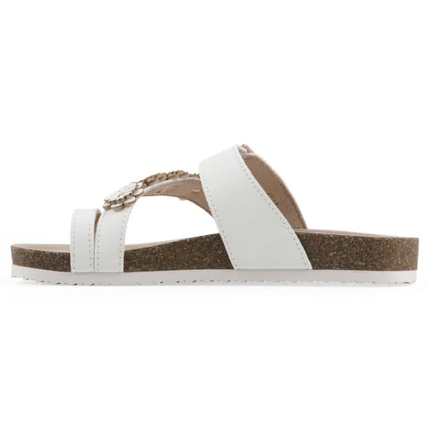 Big Girls White Mountain Graffito Sandals
