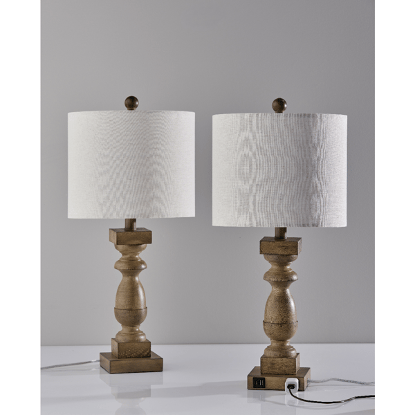 Simplee Adesso Jolene 2pc. Table Lamp Set