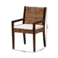 bali & pari Cordoba 2pc. Handwoven Seagrass Armchairs - image 8