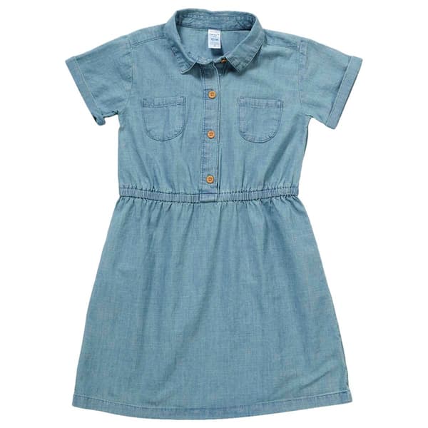 Girls &#40;4-6x&#41; Carter's&#40;R&#41; Chambray Dress - image 