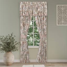 Royal Court Janessa Jacquard Window Panel Pair