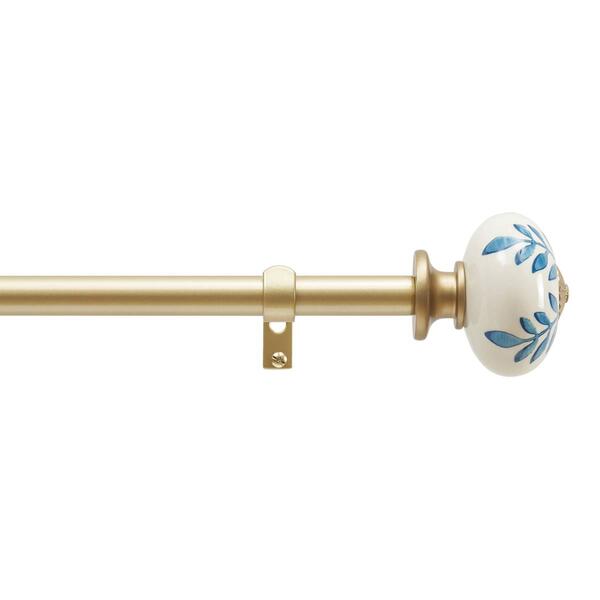 Martha Stewart Rosel Curtain Rod Set - image 