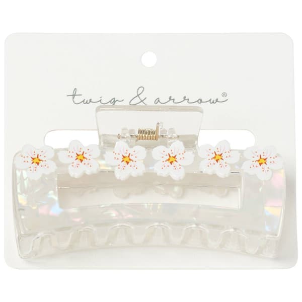 Womens Twig & Arrow Iridescent Square Claw Clip