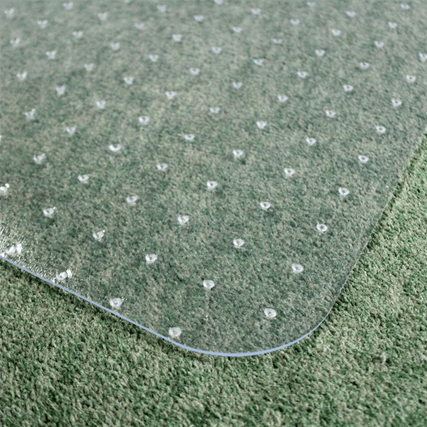 Floortex® Valuemat® Vinyl Lipped Chair Mat for Low Pile Carpets