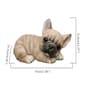 Hi-Line Gift Resting French Bulldog Garden Statue - image 7