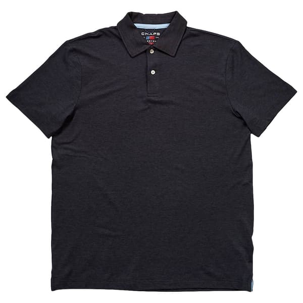 Mens Chaps Solid Super Soft Performance Polo