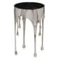9th & Pike(R) Silver Contemporary Aluminum Accent Table - image 1