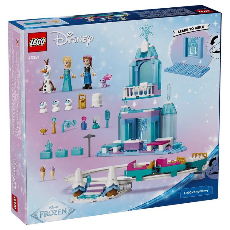 LEGO® Disney™ Elsa Ice Castle & Snow Ride Adventure Building Kit