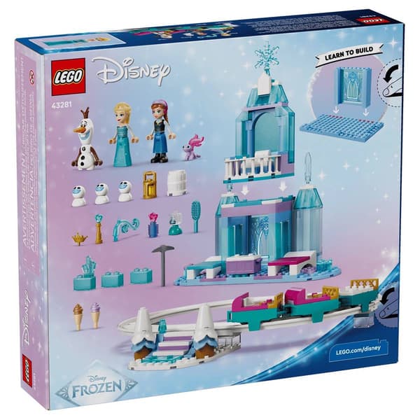 LEGO® Disney™ Elsa Ice Castle & Snow Ride Adventure Building Kit