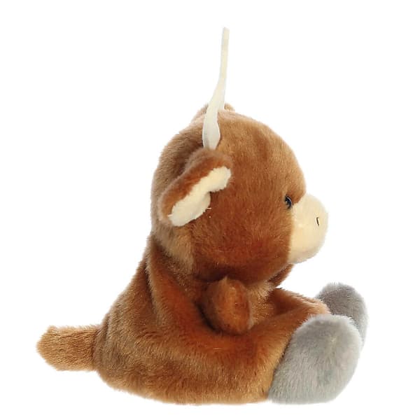 Palm Pals™ 5in. Landon Longhorn™ Eco Friendly Plush Beanie