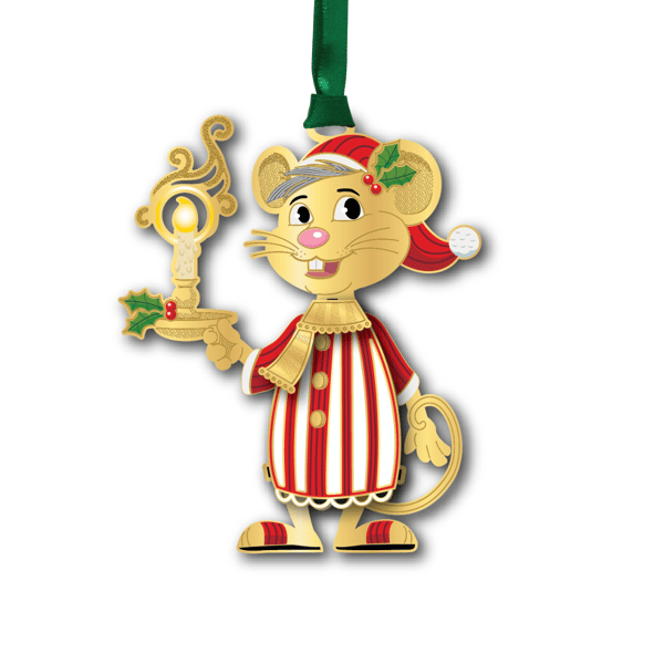 Beacon Design Christmas Mouse Ornament - image 