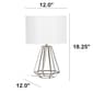 Lalia Home Barnlitt Transparent Triagonal Table Lamp - image 6