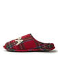 Mens Dearfoams&#174; Papa Bear Plaid Clog Slippers - image 3
