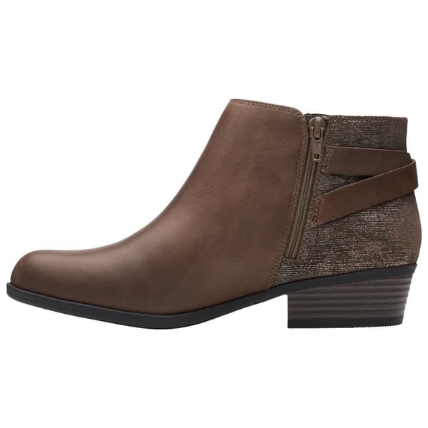 Womens Clarks® Addiy Gladys Suede Ankle Boots