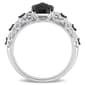 Radiant Rainbow&#8482; Diamond Infinity Engagement Ring - image 3