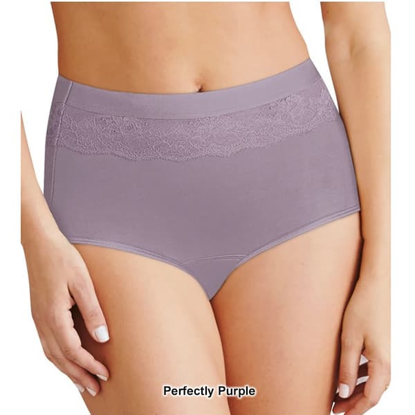 Womens Bali Beautiful Confident Leak Protection Panties DFLLB1